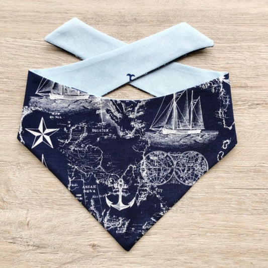 Nautical Dog Bandana