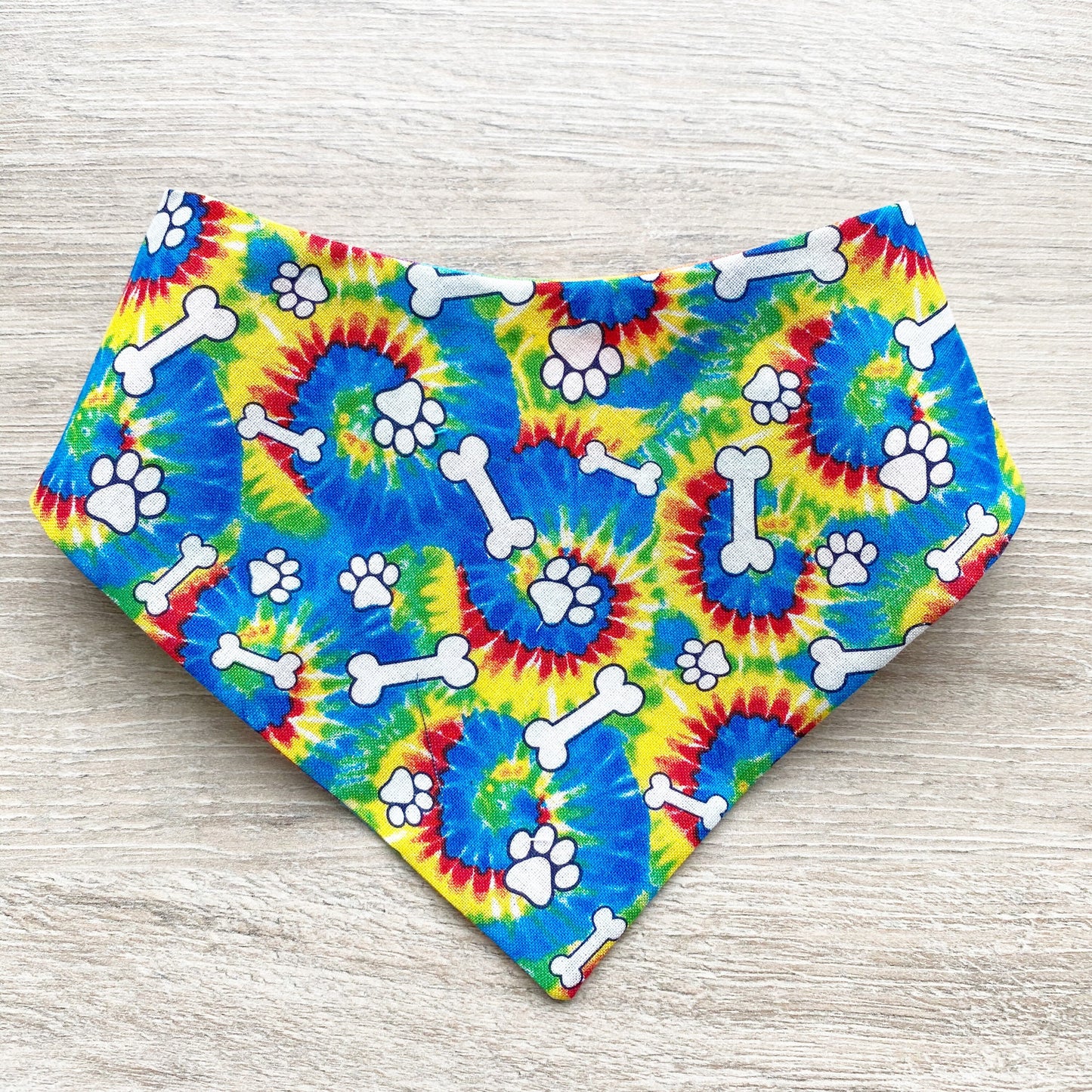 Rainbow Stripes Pride Dog Bandana