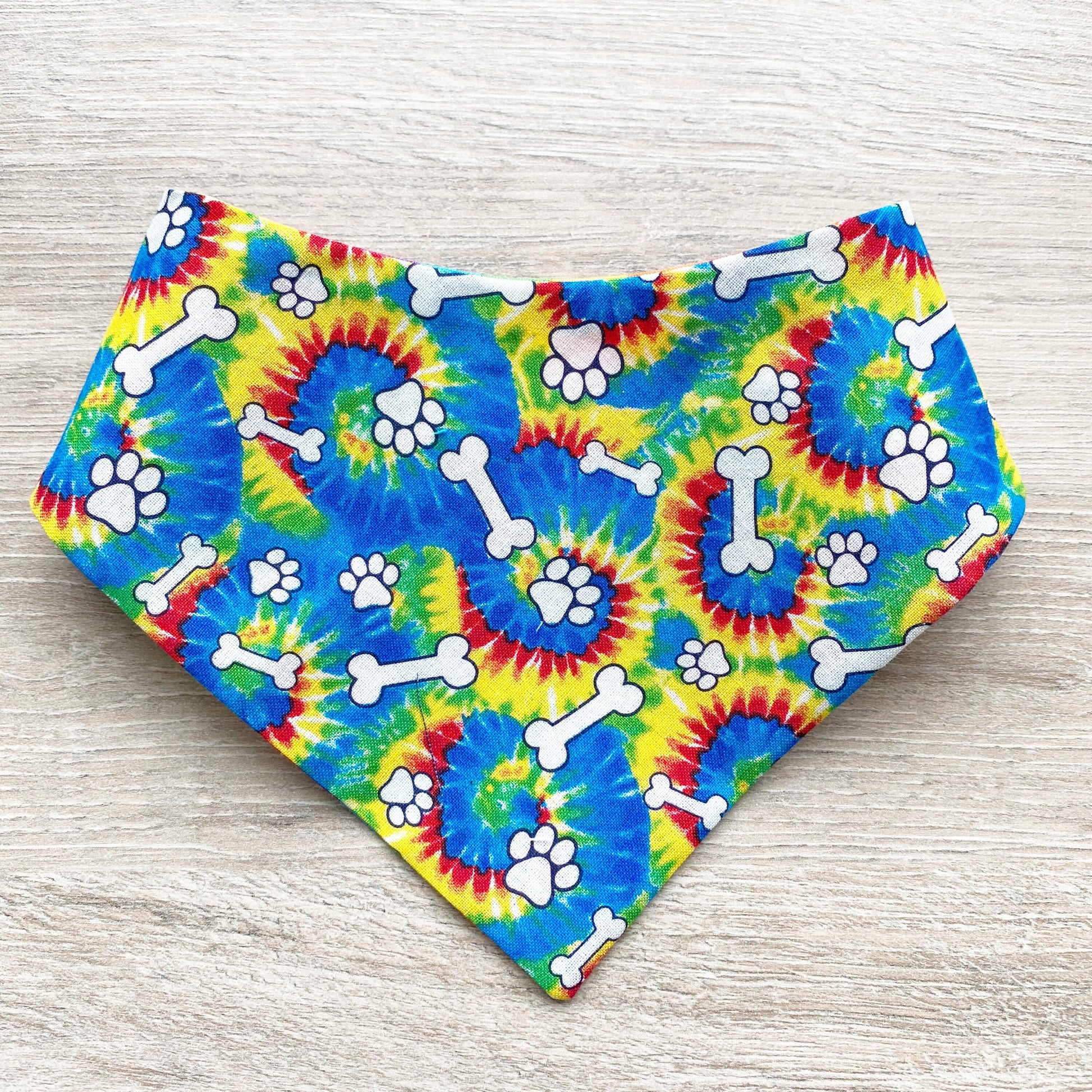 Rainbow Stripes Pride Dog Bandana