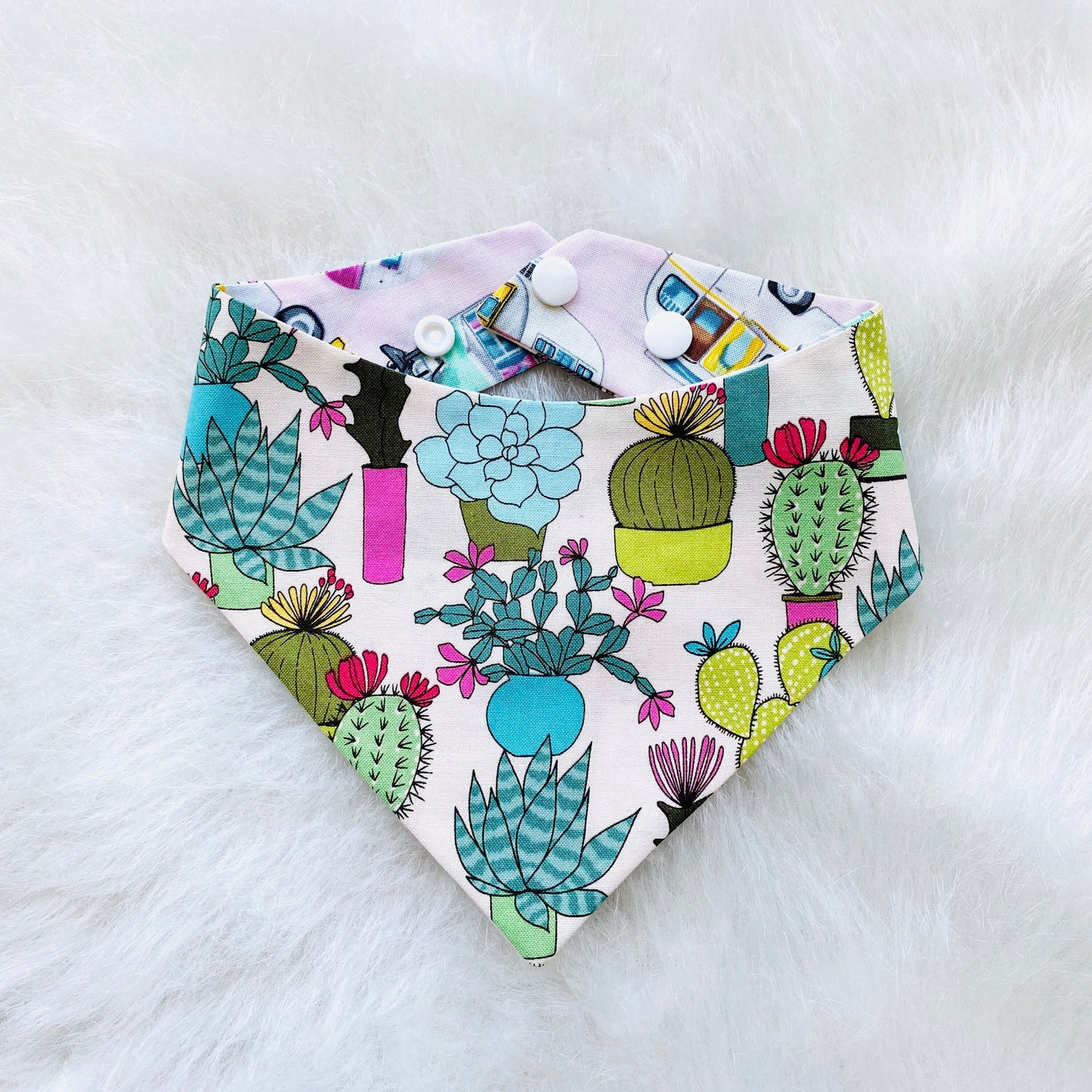 RV and Cactus Dog Bandana