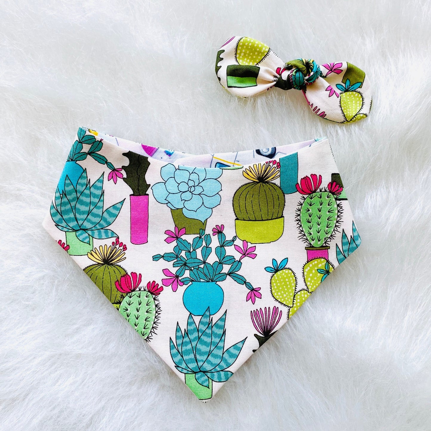 RV and Cactus Dog Bandana