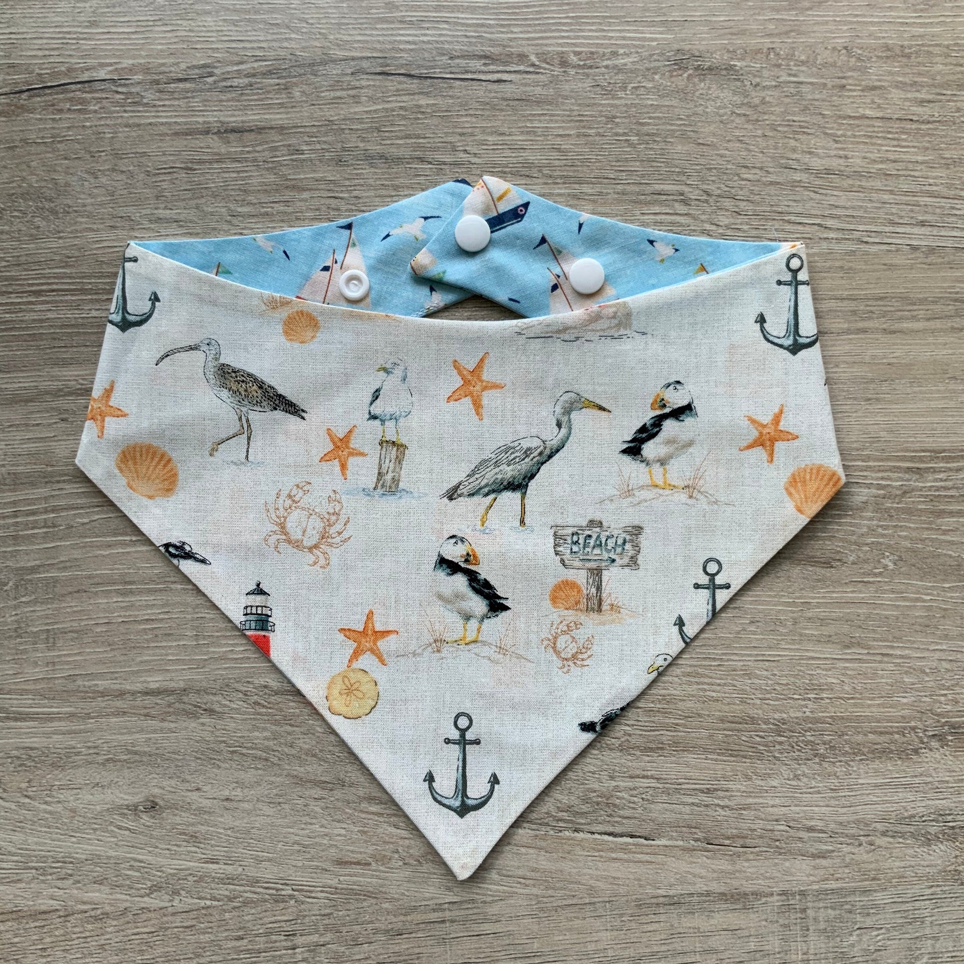 Sailor Lighthouse Dog Bandana