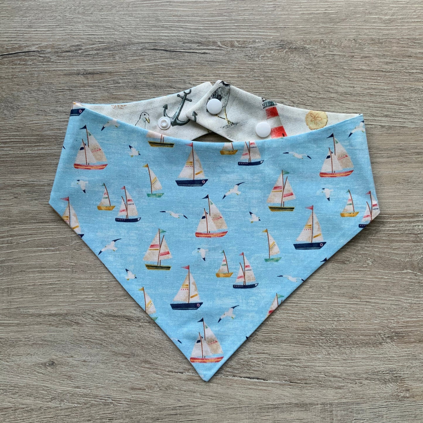 Sailor Lighthouse Dog Bandana