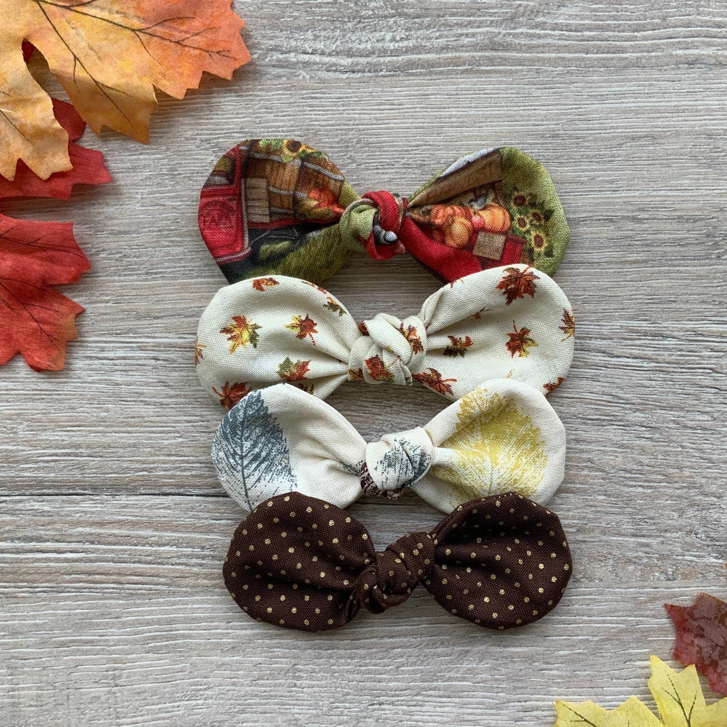 Autumn Dog hair bow