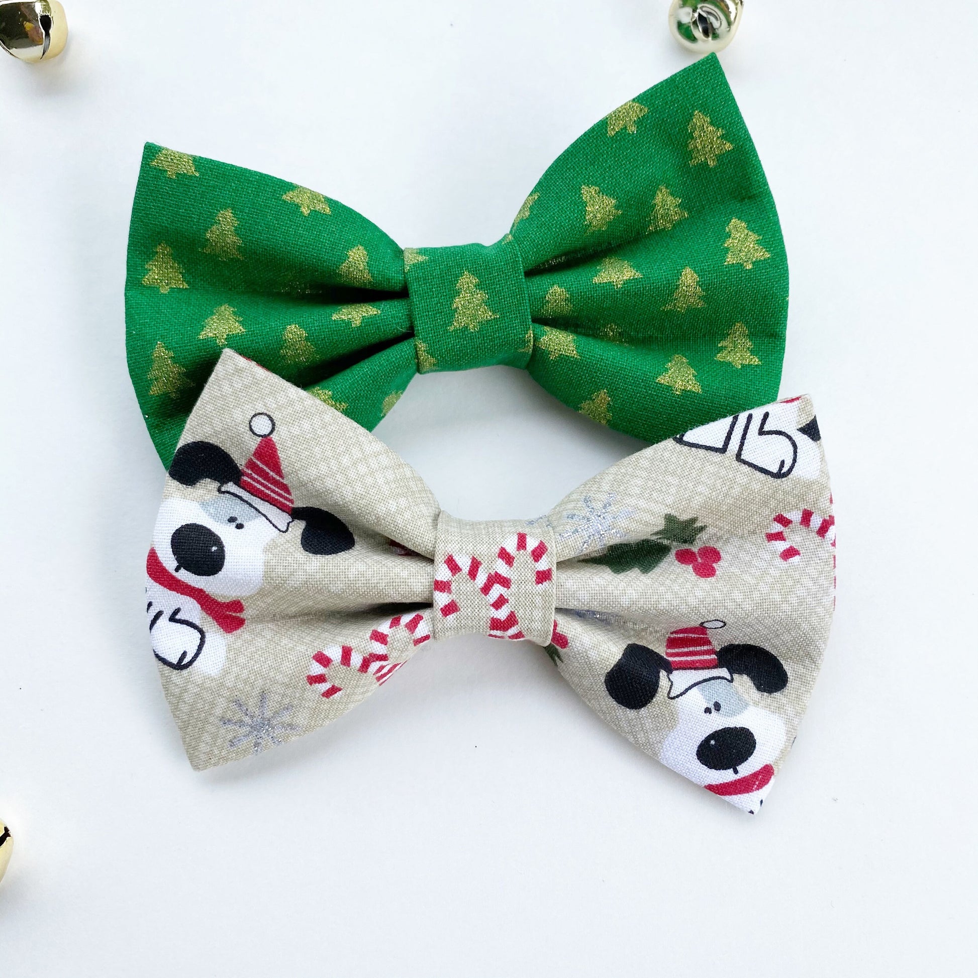 Christmas Dog bowties Snoopy and Christmas light