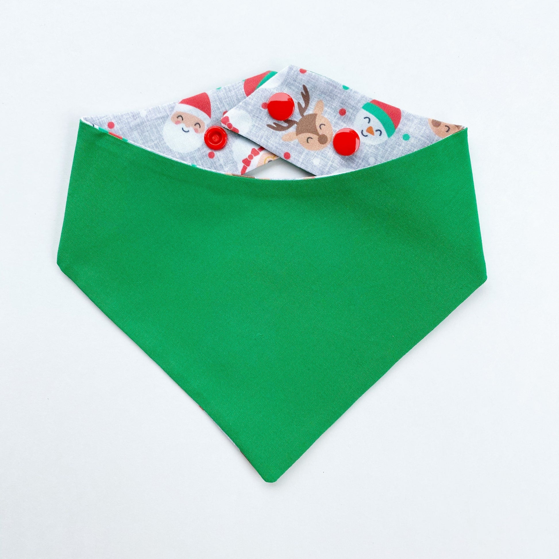 Christmas dog bandana Holiday heads