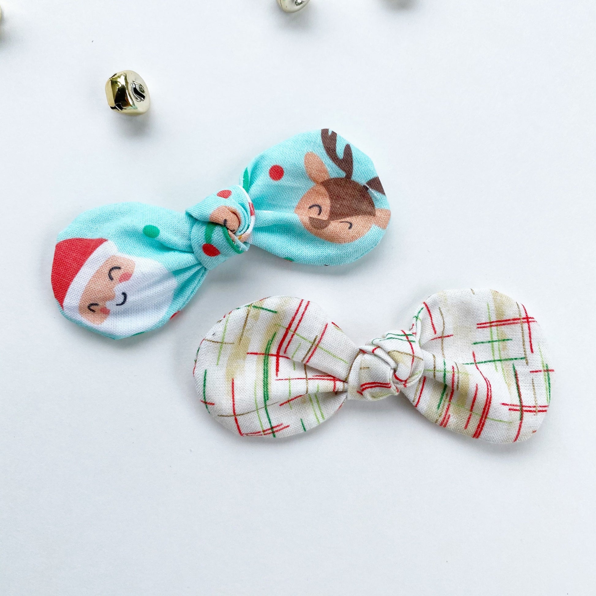 Christmas Dog hair bow clip