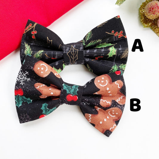 Christmas Dog bowties Snoopy and Christmas light