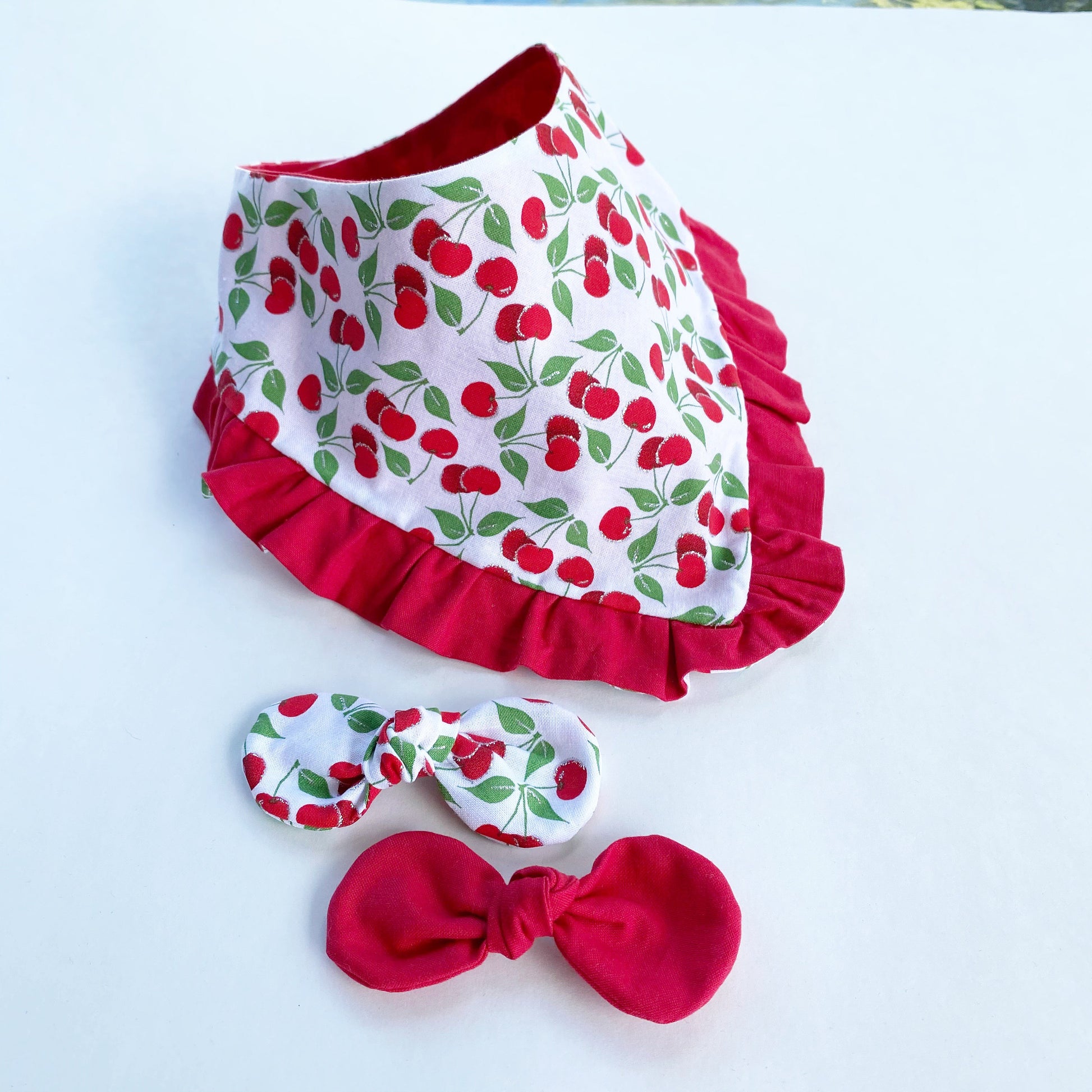 Red Cherry Dog Bandana