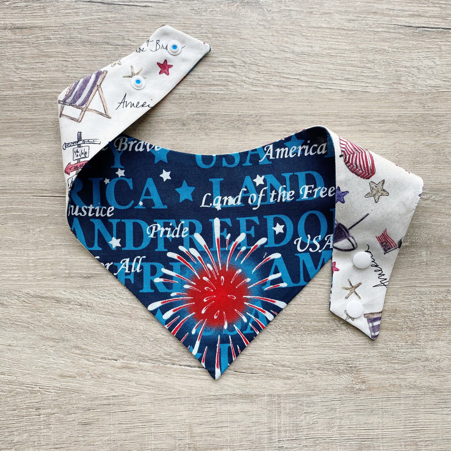 Independence Lighthouse Dog Bandana