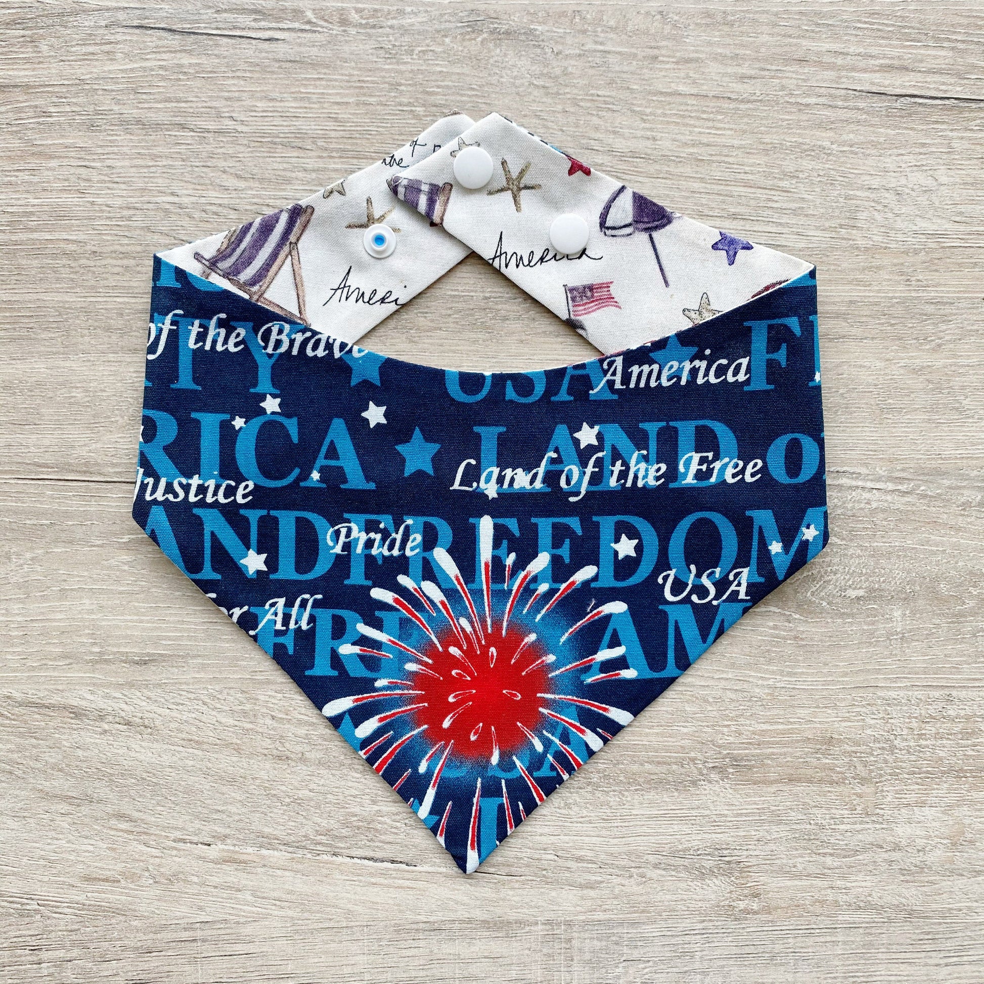 Independence Lighthouse Dog Bandana