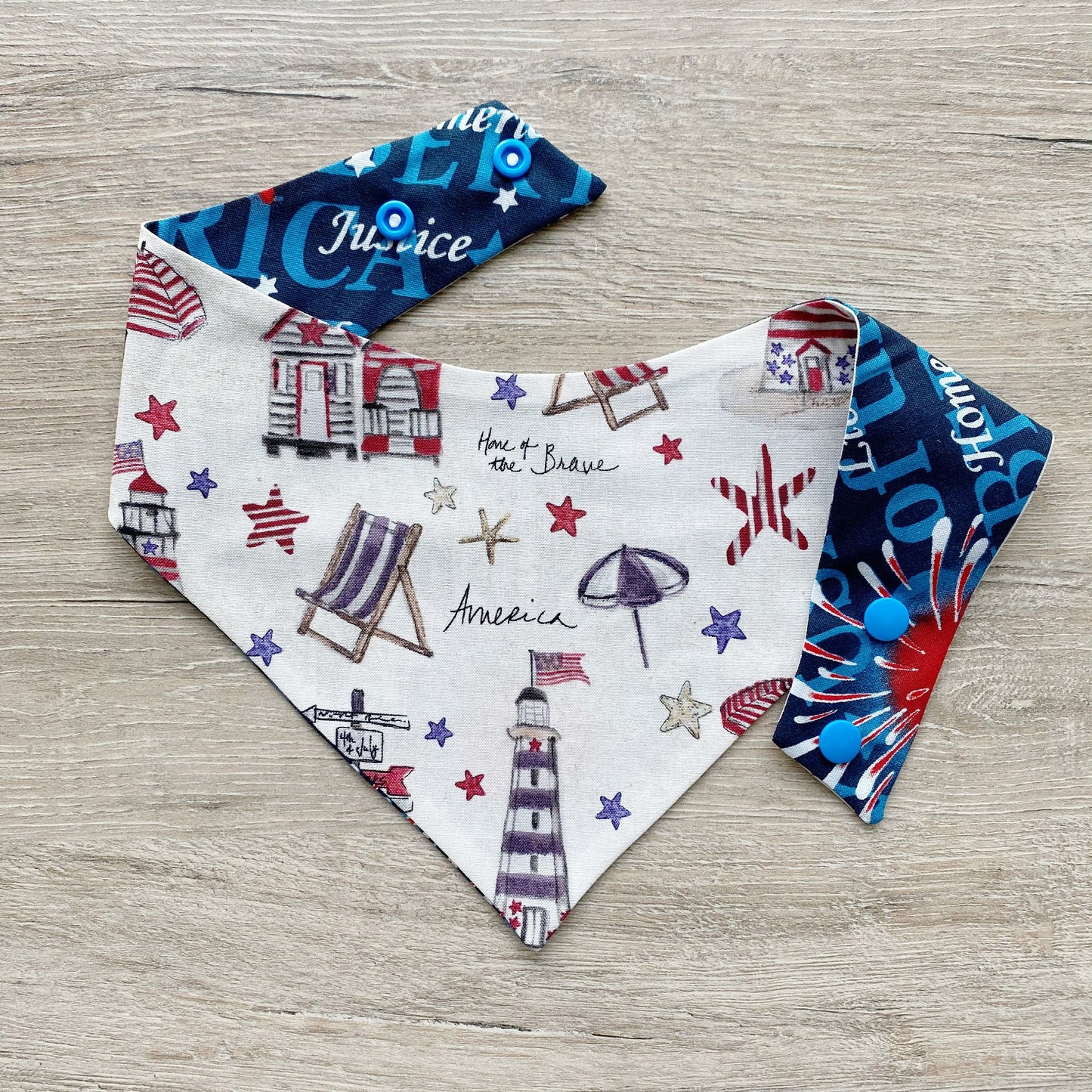 Independence Lighthouse Dog Bandana