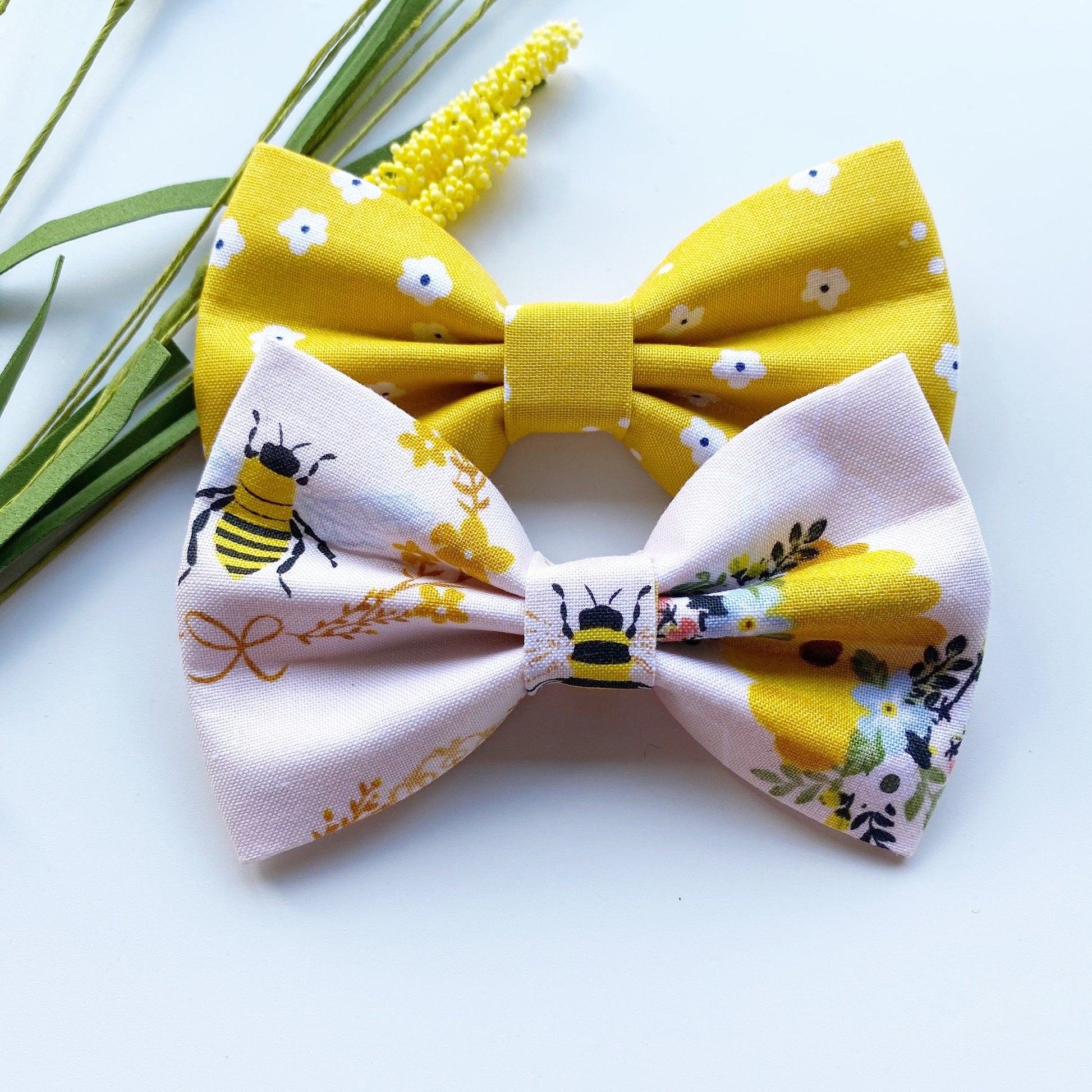New! Spring Garden Dog Bowtie, pet accessories, bow ties, spring dog accessories, dog collar, pet bow tie