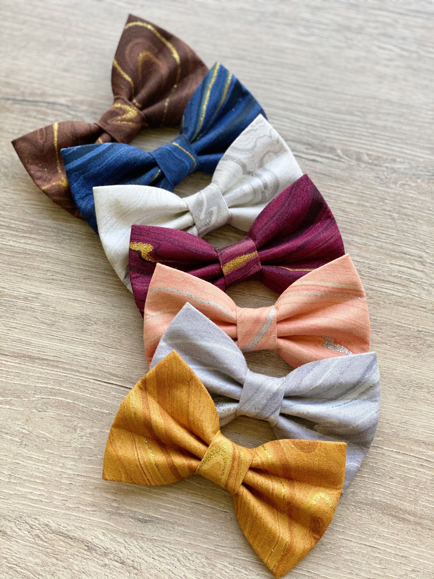New! Ruby gold metallic Dog Bowtie, pet accessories, bow ties, spring dog accessories, dog collar, pet bow tie