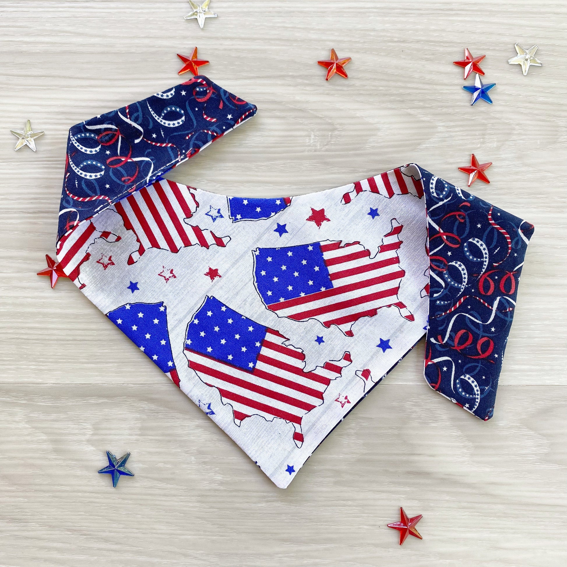 4th of July Dog Bandana, USA Patriot
