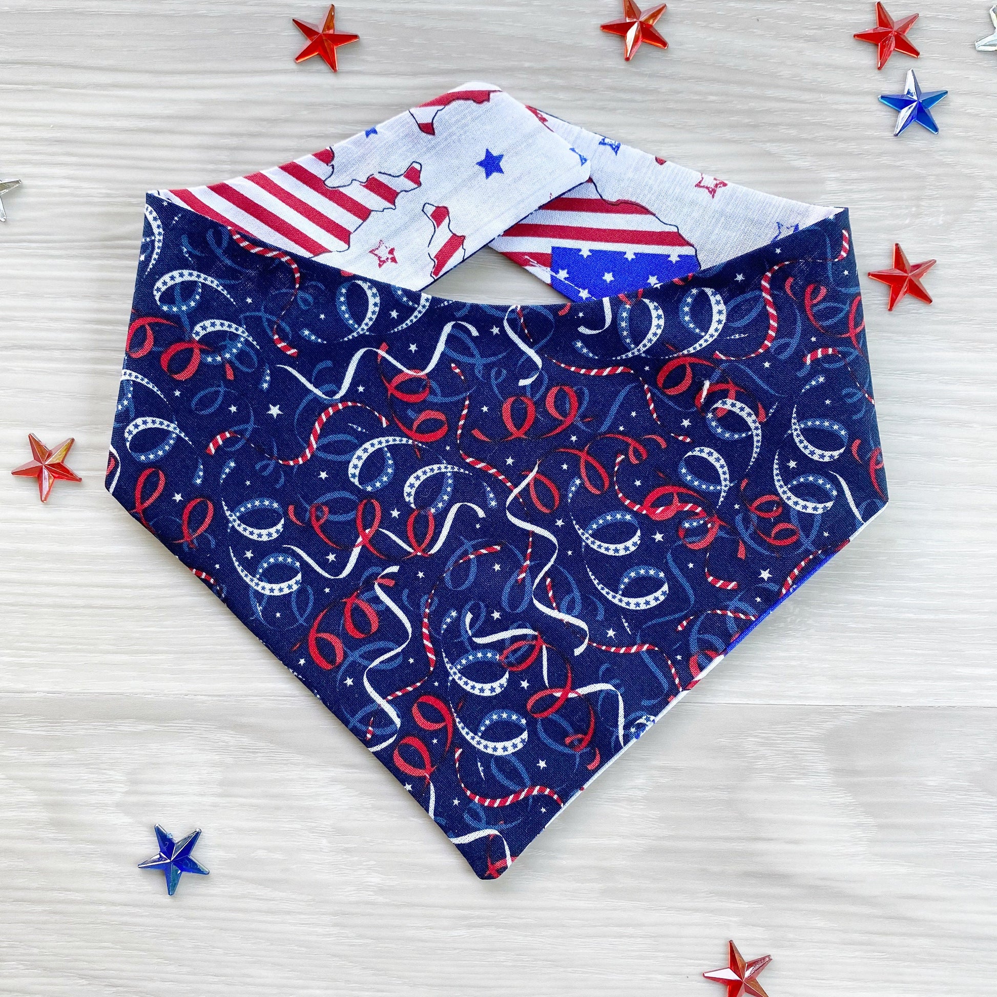 4th of July Dog Bandana, USA Patriot