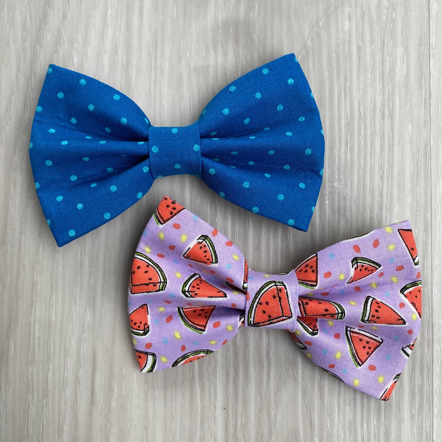 Handmade Summer Dog Bowtie, Pet Collar Accessory