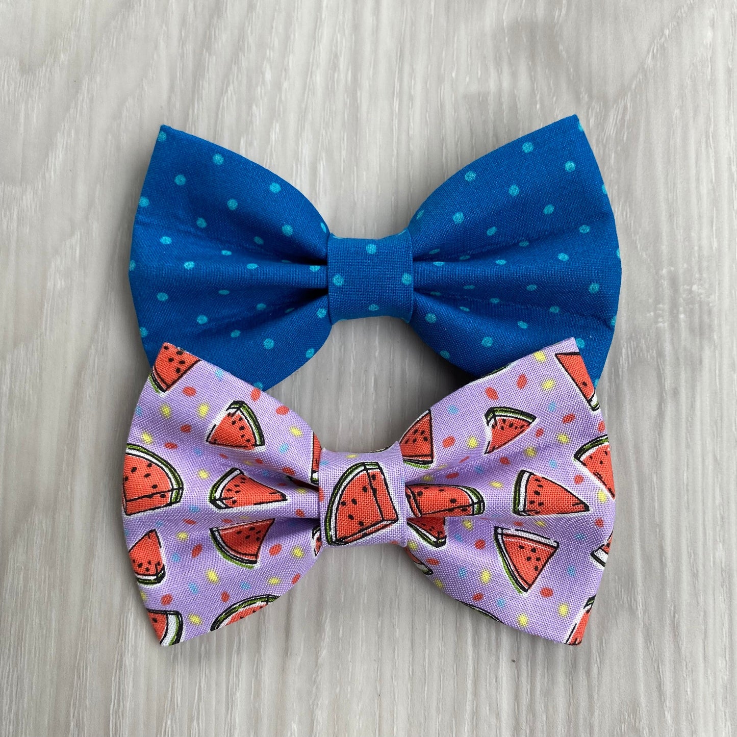 Handmade Summer Dog Bowtie, Pet Collar Accessory