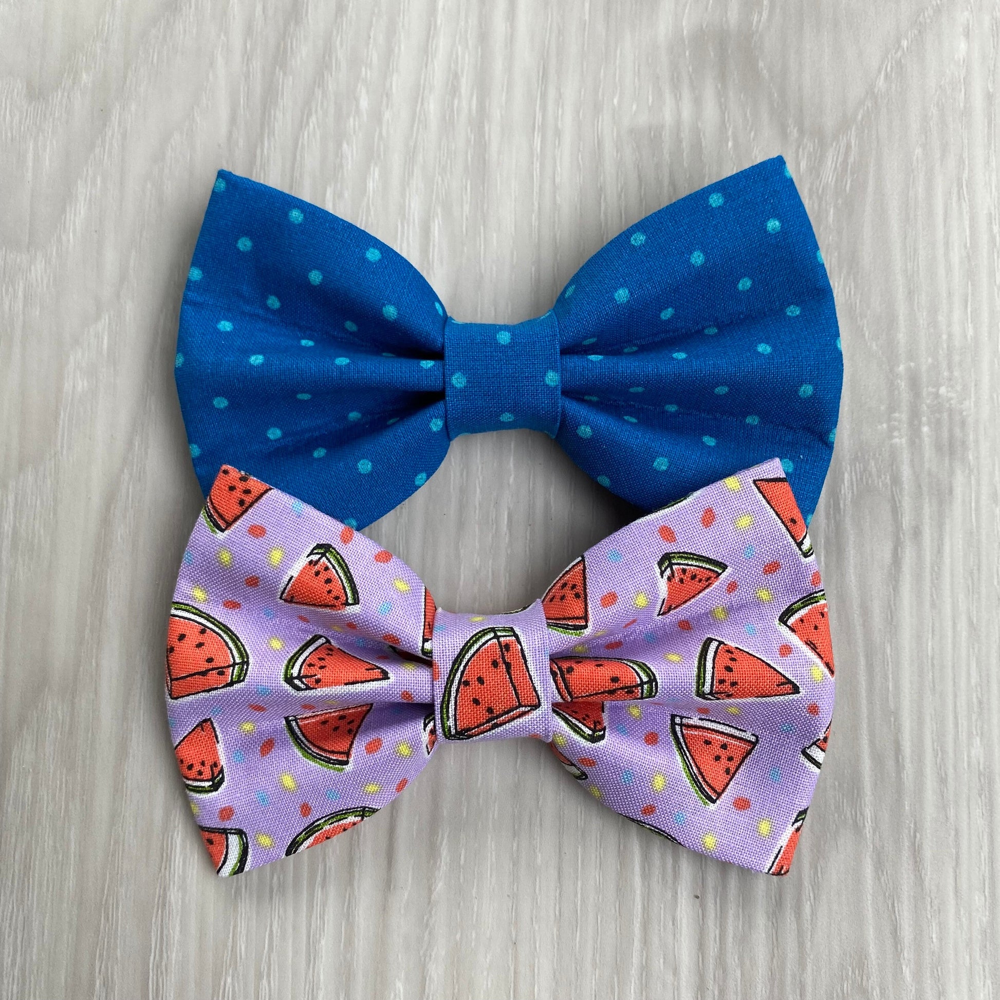 Handmade Summer Dog Bowtie, Pet Collar Accessory