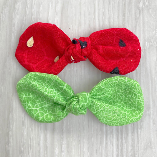 Summer Dog Hair Bow, Watermelon Alligator Clip, Pet Accessories