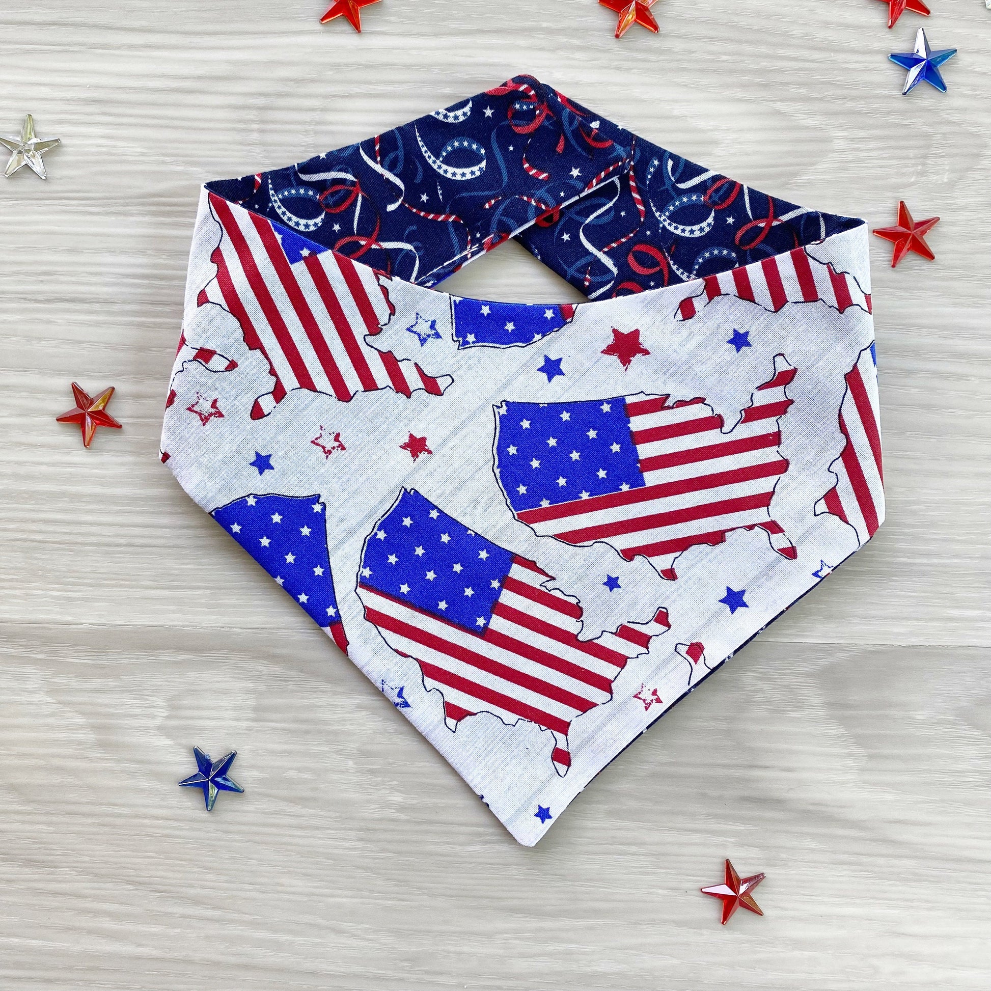 4th of July Dog Bandana, USA Patriot