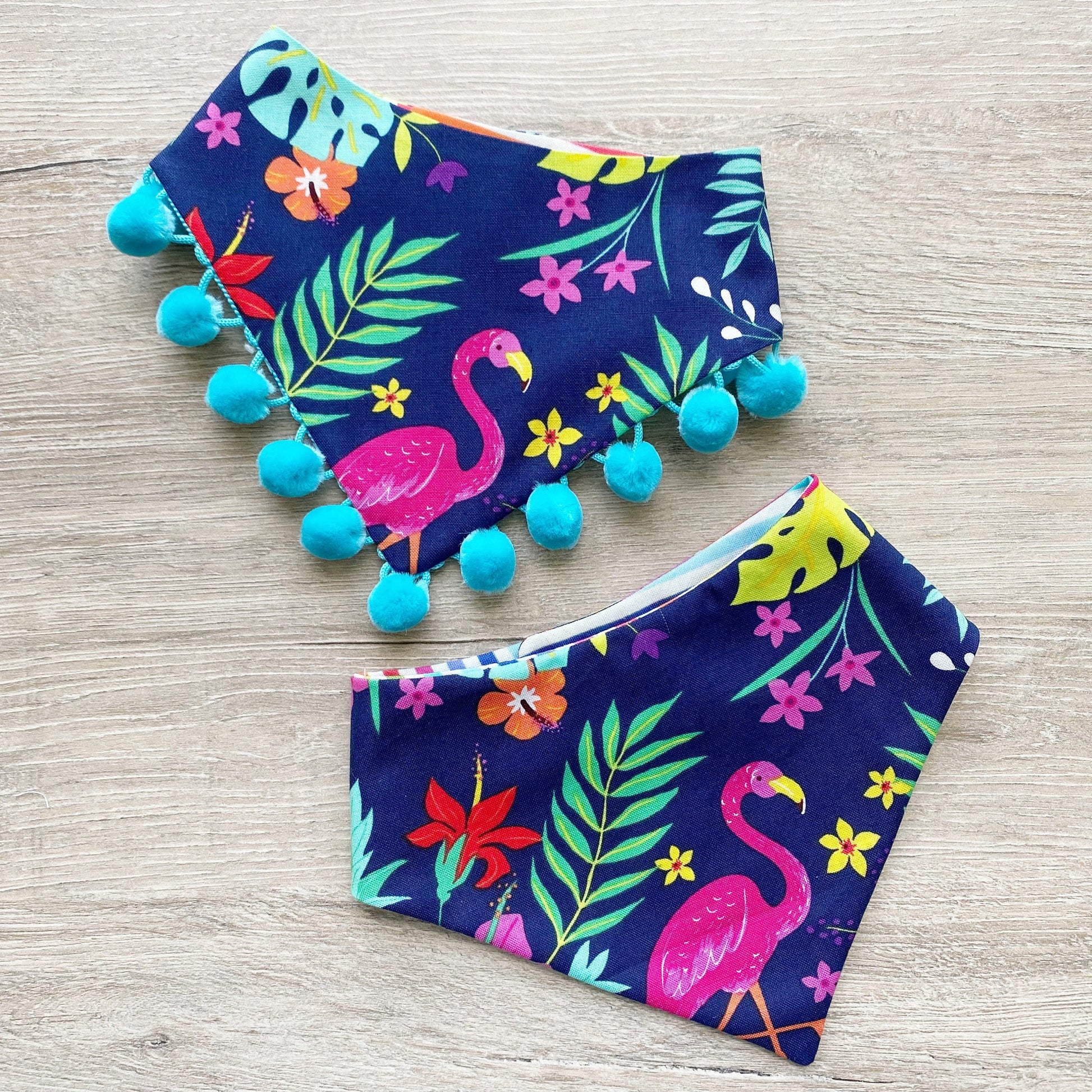Tropical Summer Floral Dog Bandana