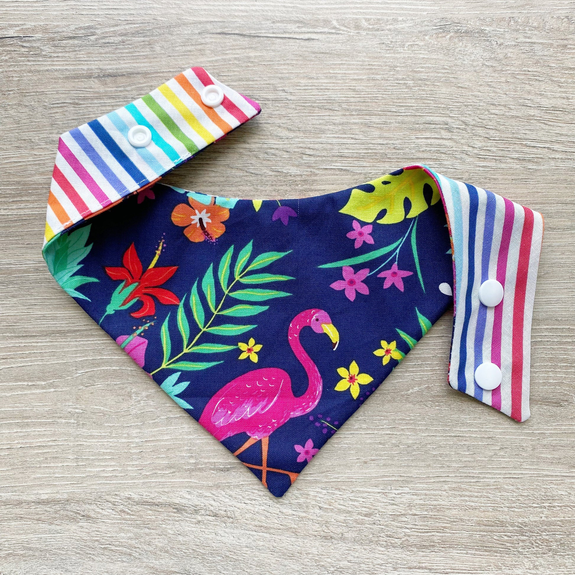 Tropical Summer Floral Dog Bandana