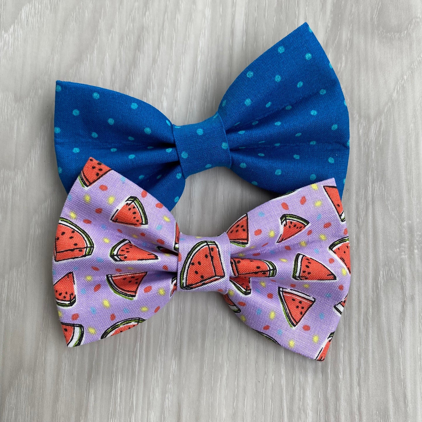 Handmade Summer Dog Bowtie, Pet Collar Accessory