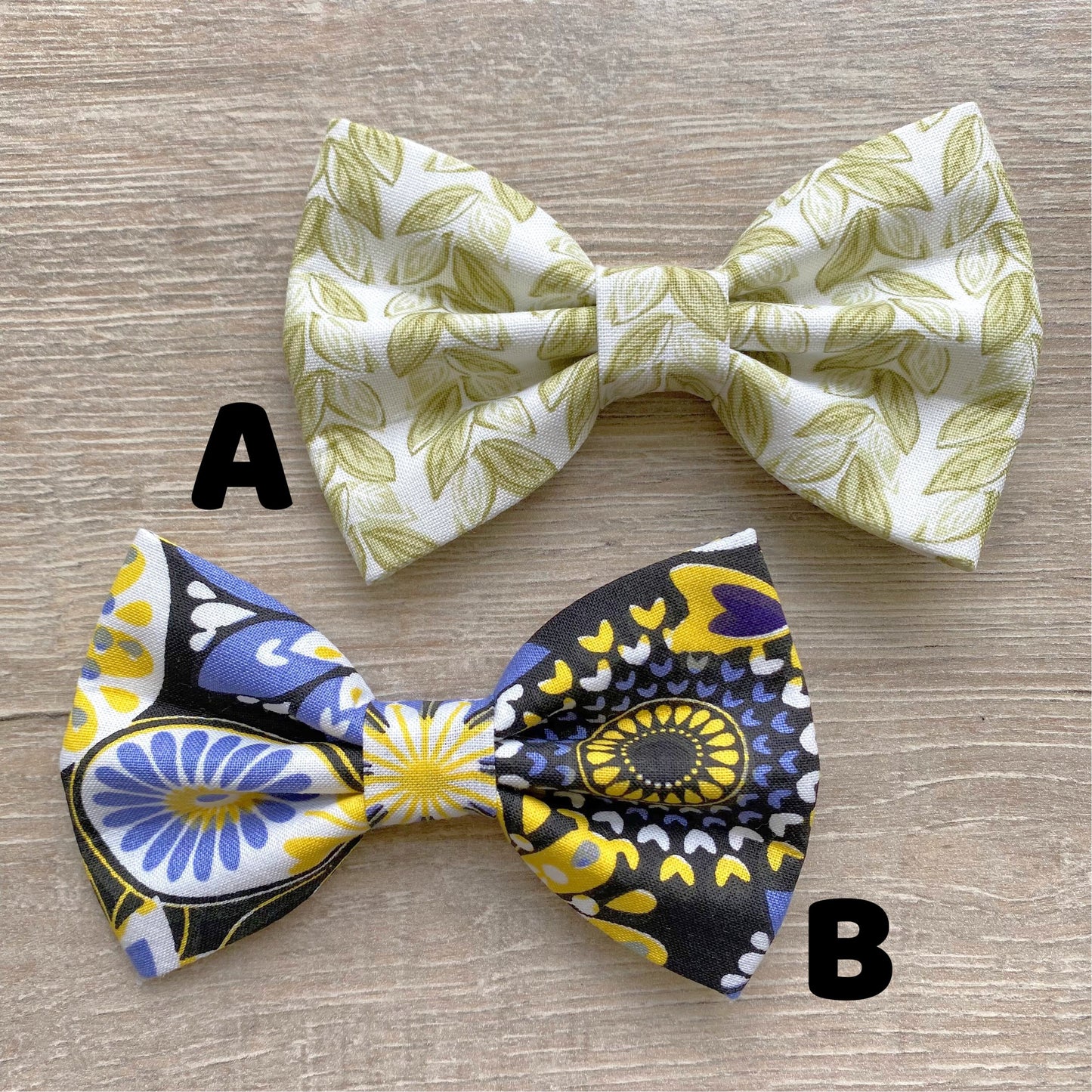 Floral Dog Bowtie