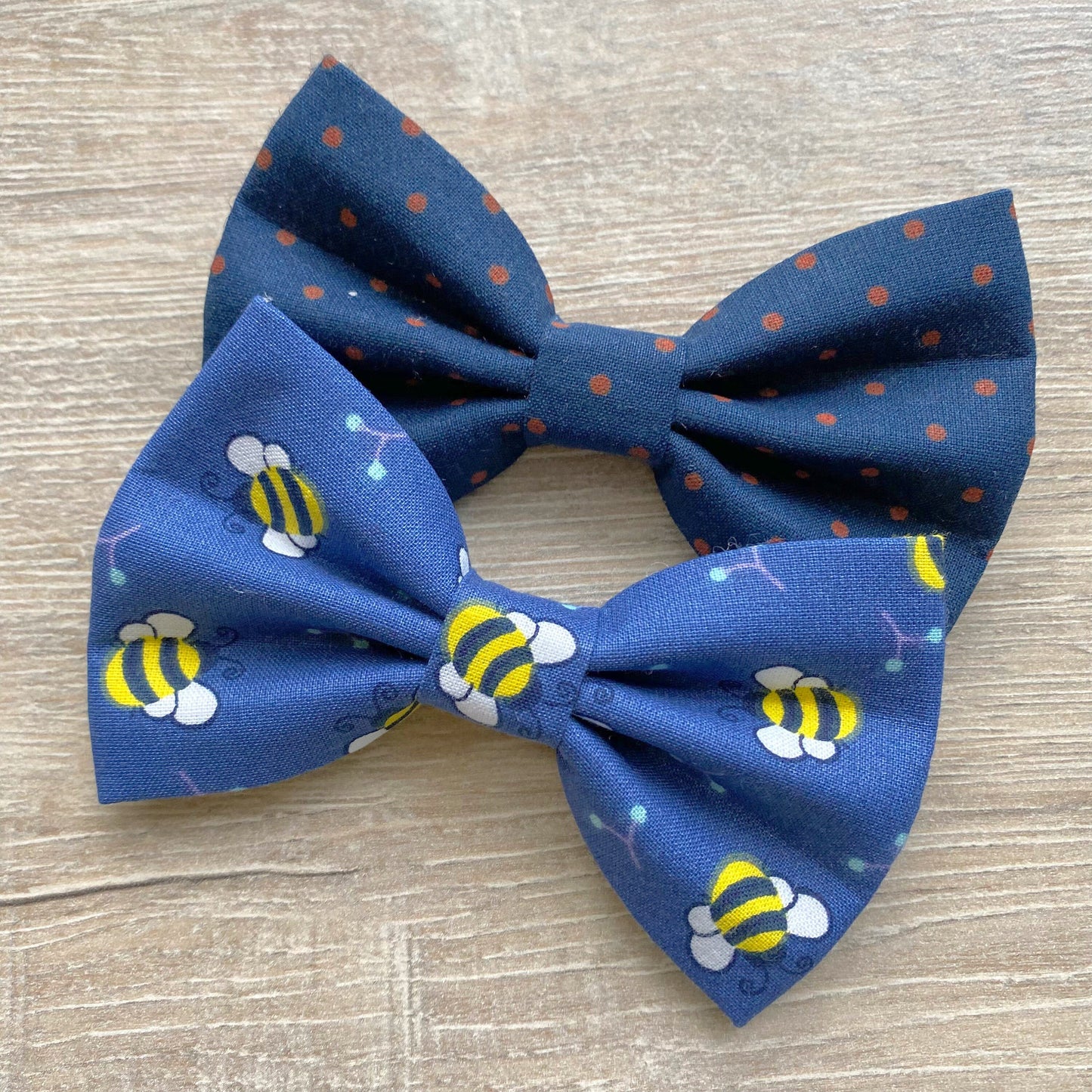 Lil Bees Dog Bowtie, pet accessories, bow ties, spring dog accessories, dog collar, pet bow tie