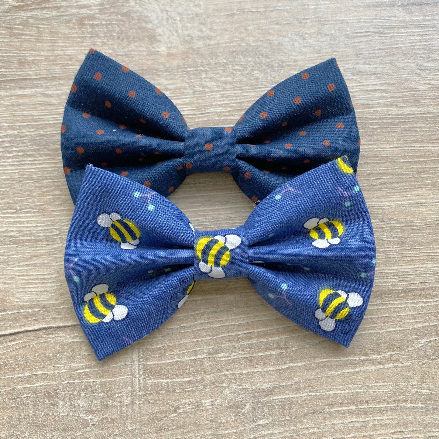 Lil Bees Dog Bowtie, pet accessories, bow ties, spring dog accessories, dog collar, pet bow tie