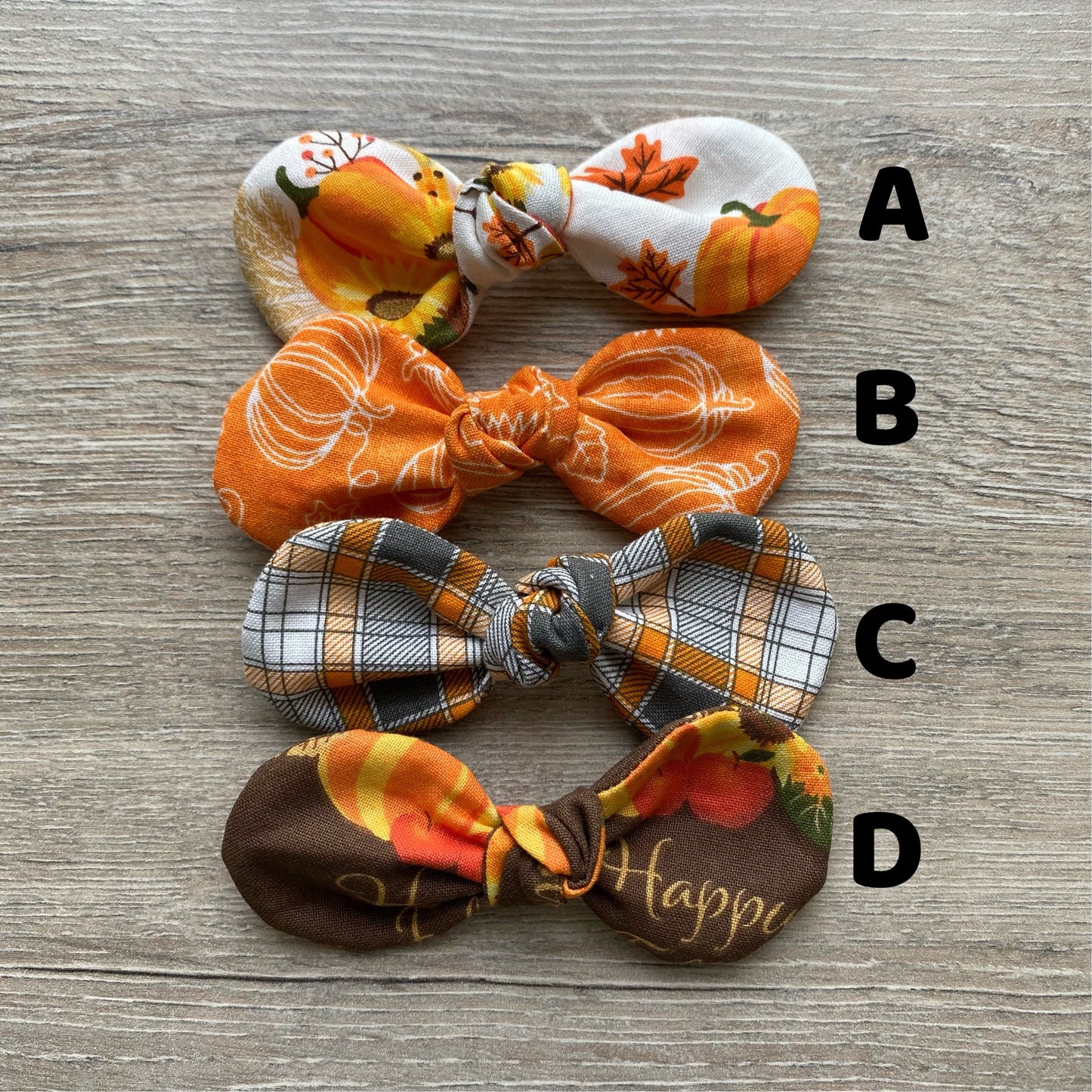 Fall Plaid Dog Hair Bow, Handmade Cotton Clip