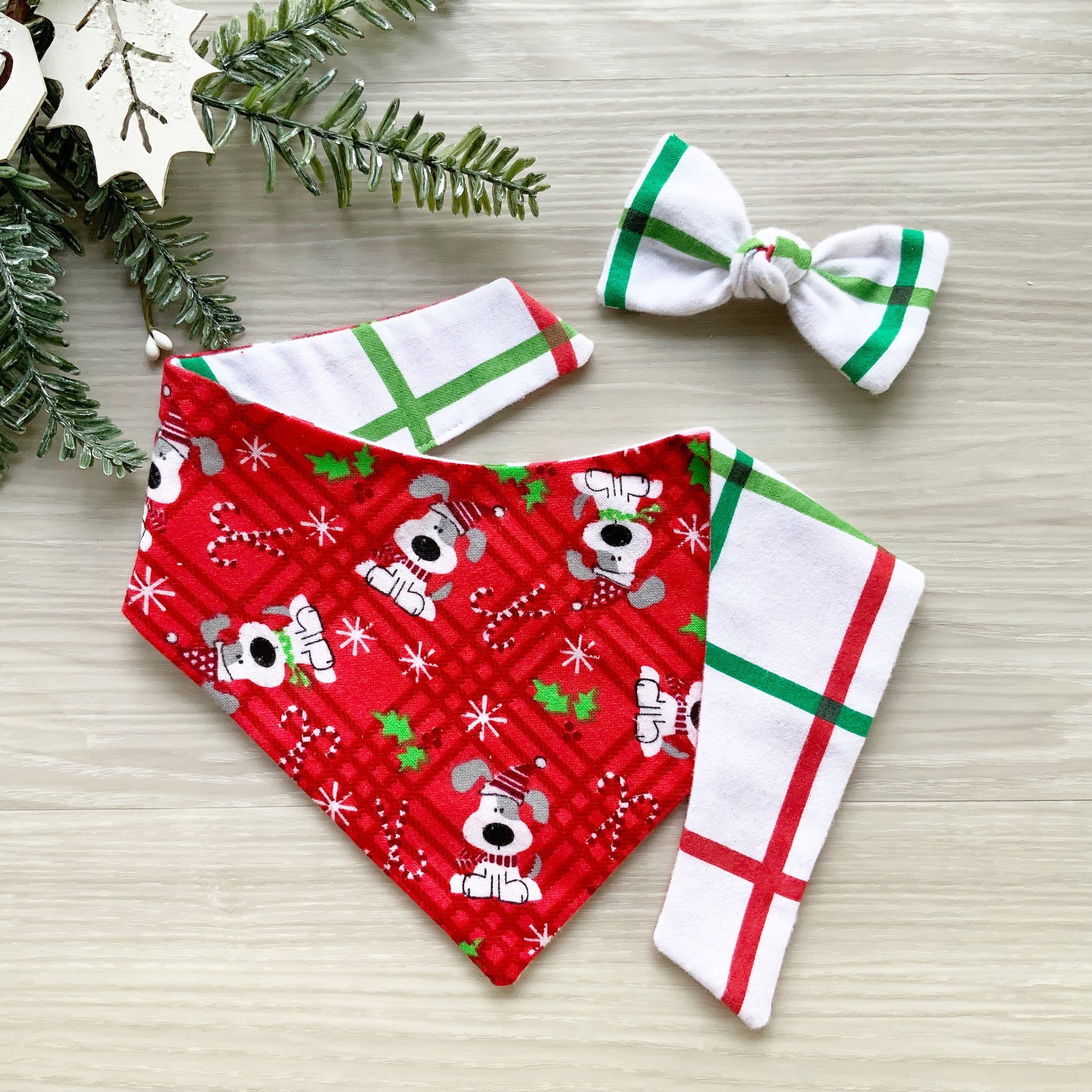 Christmas Puppy Dog bandana