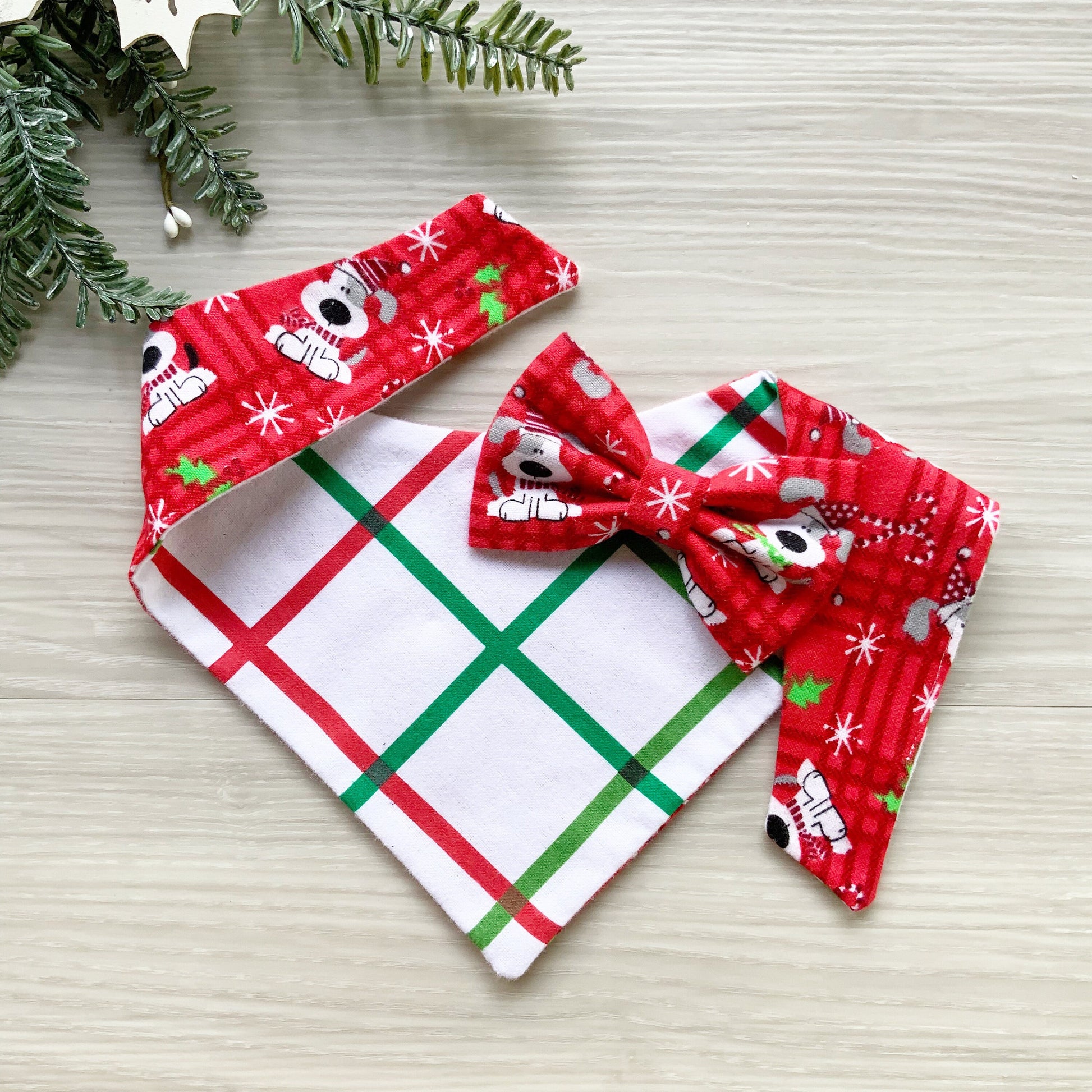 Christmas Puppy Dog bandana
