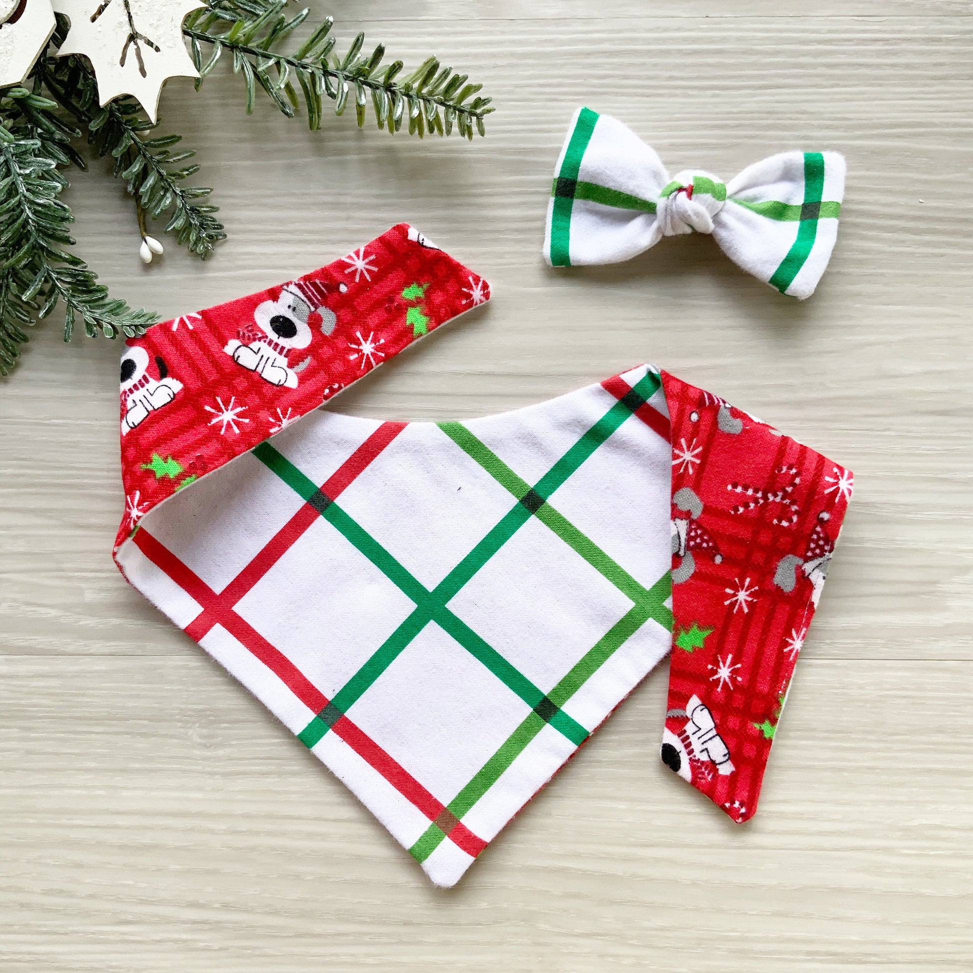 Christmas Puppy Dog bandana