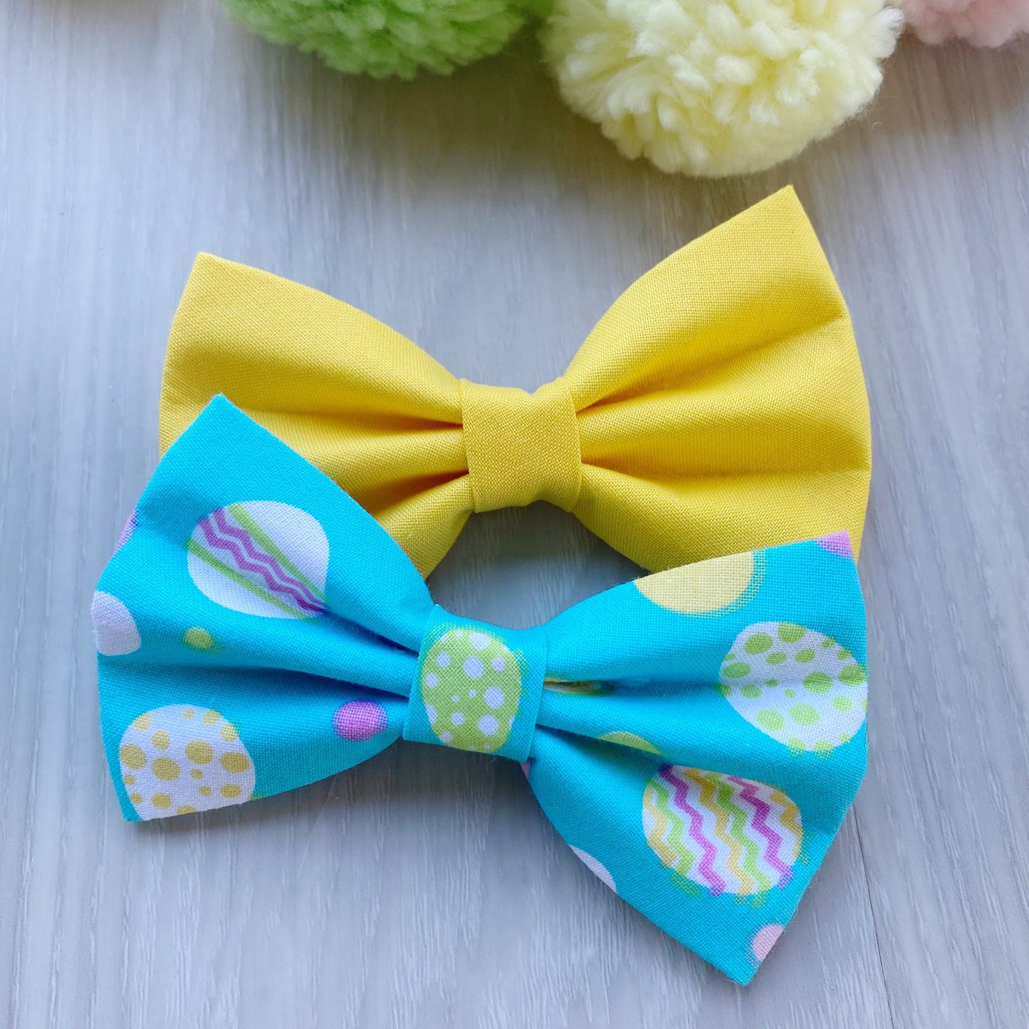 Easter Dog Bowtie, Spring Puppy Sailor Bow, Cotton Pet Collar