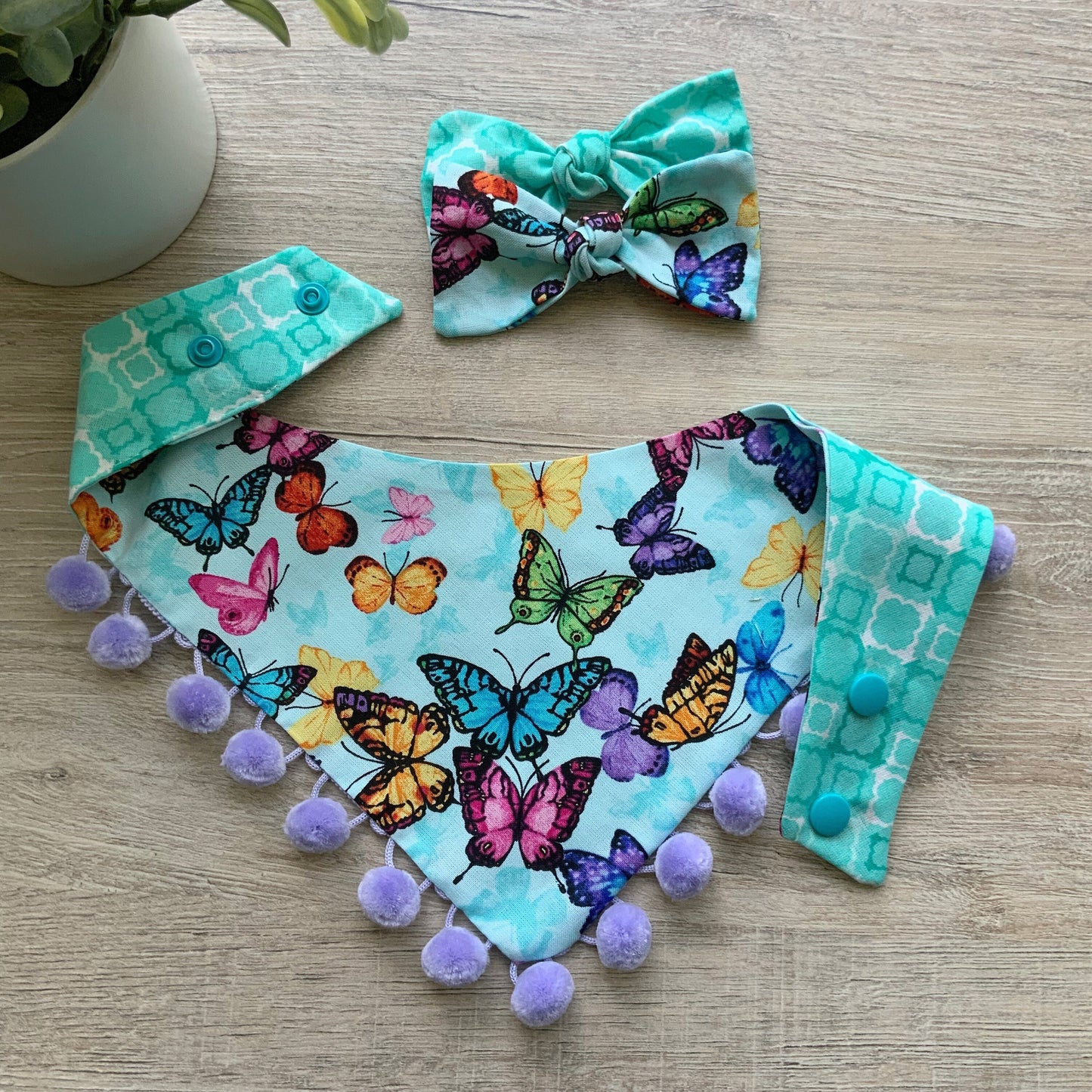 Butterfly Spring Dog bandana