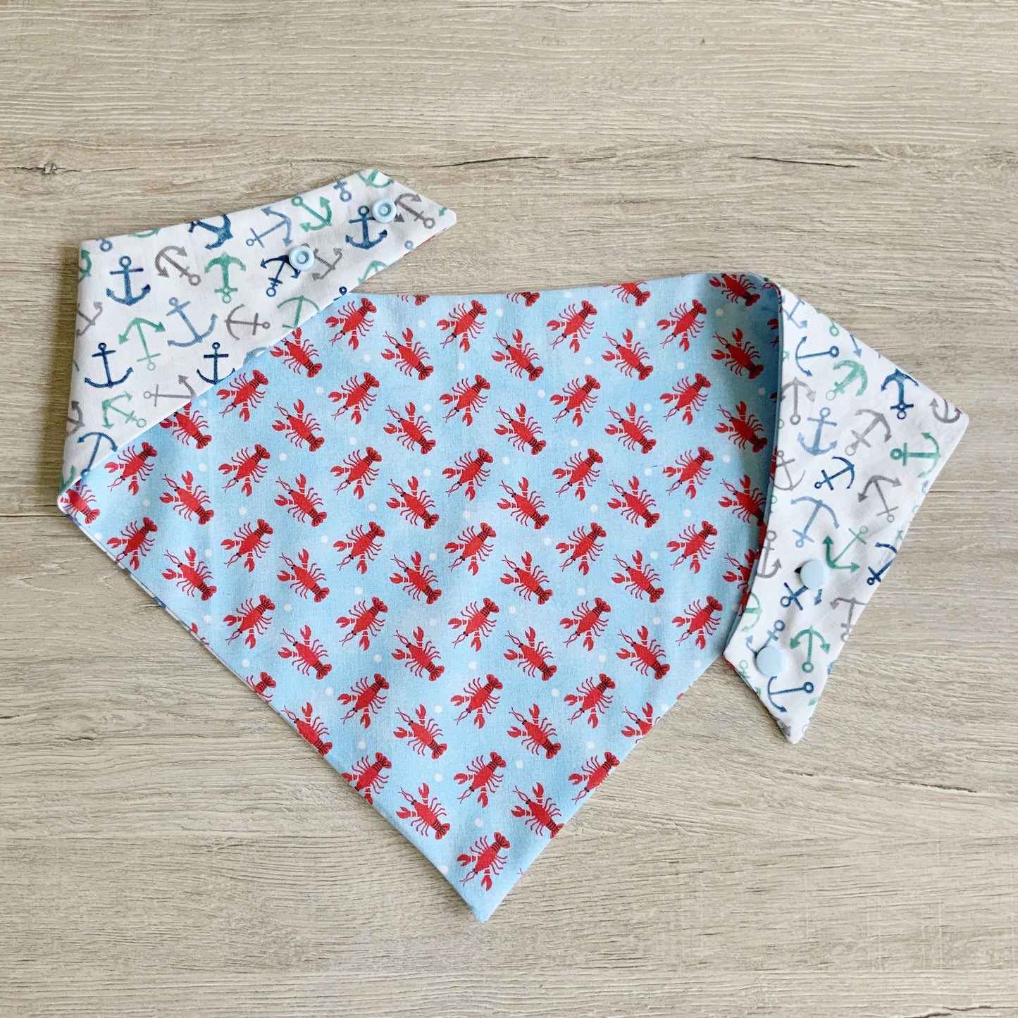 Lobsters Nautical Dog Bandana