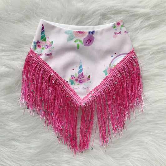 Magical Pink Unicorn Dog Bandana