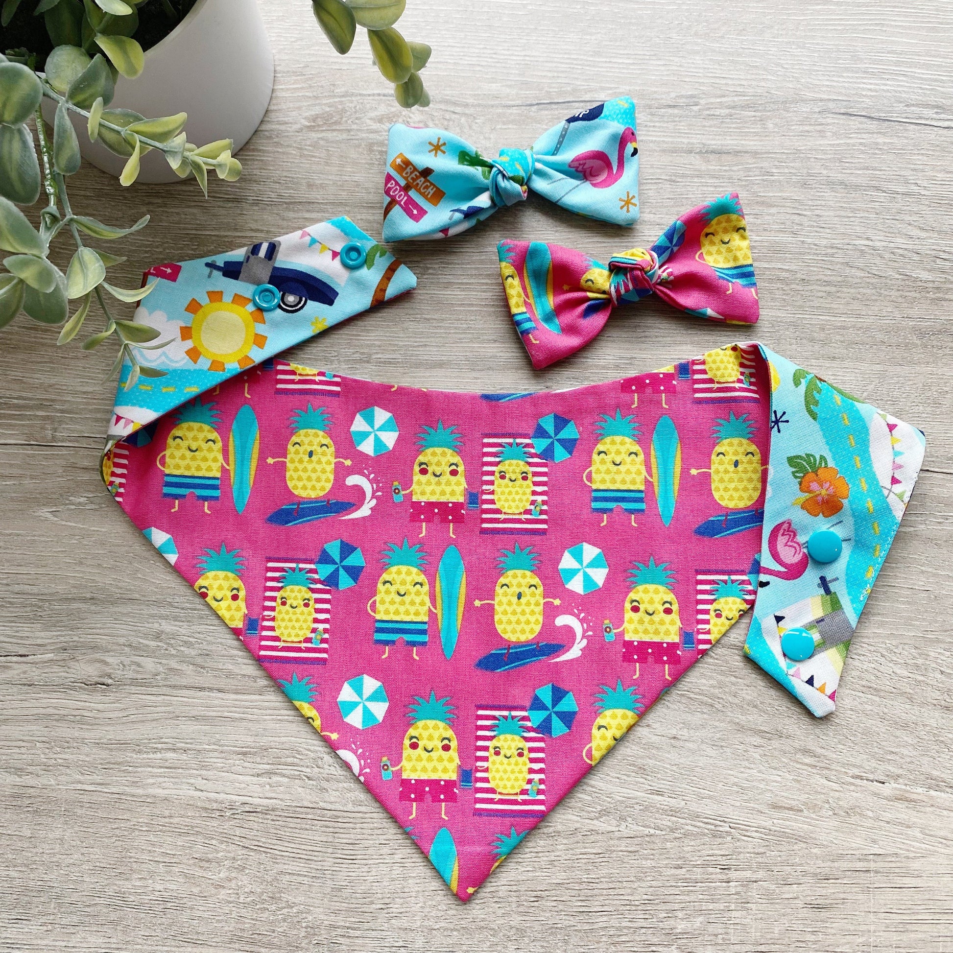 Cactus Road-trip Floral Dog Bandana
