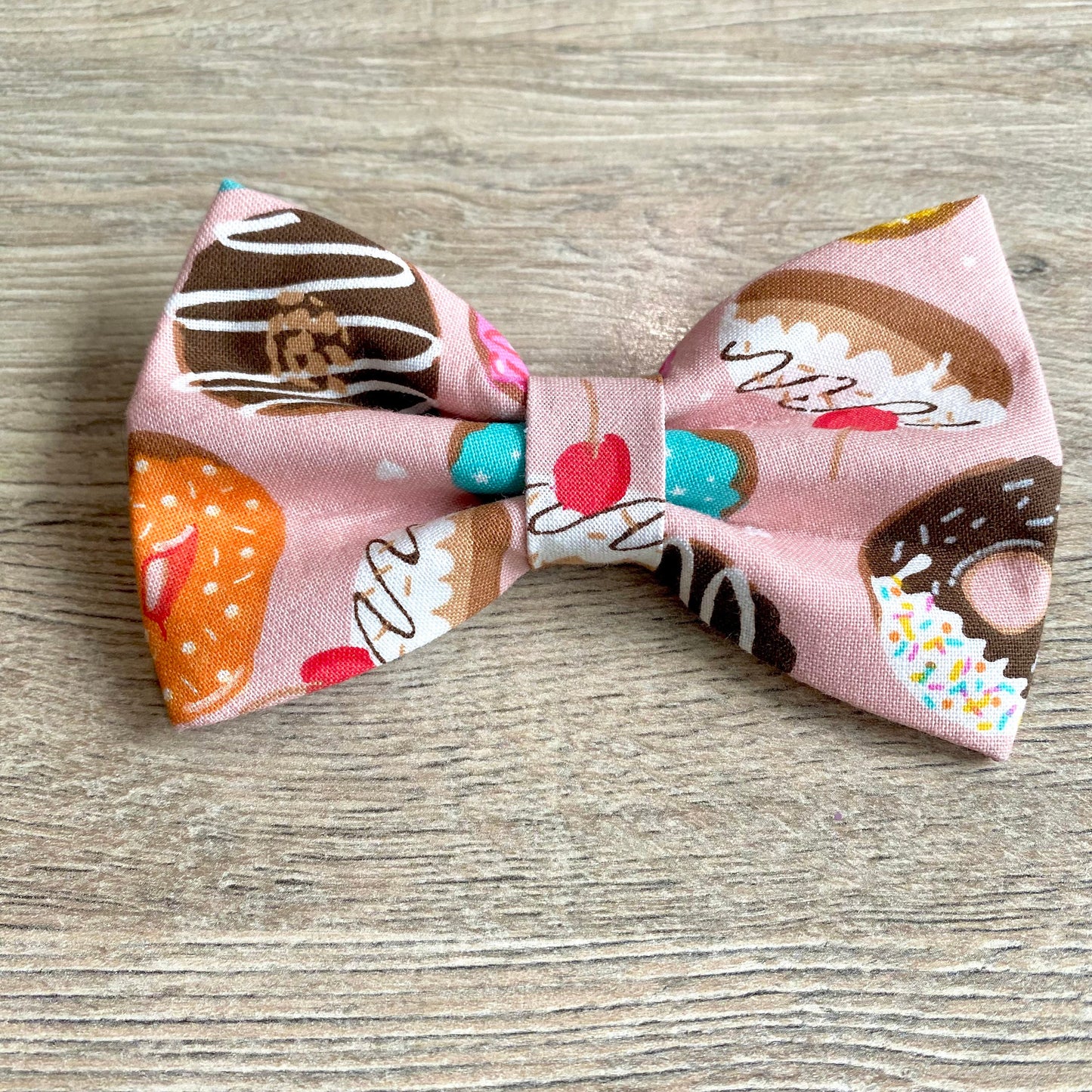 Party Donut Dog Bowtie