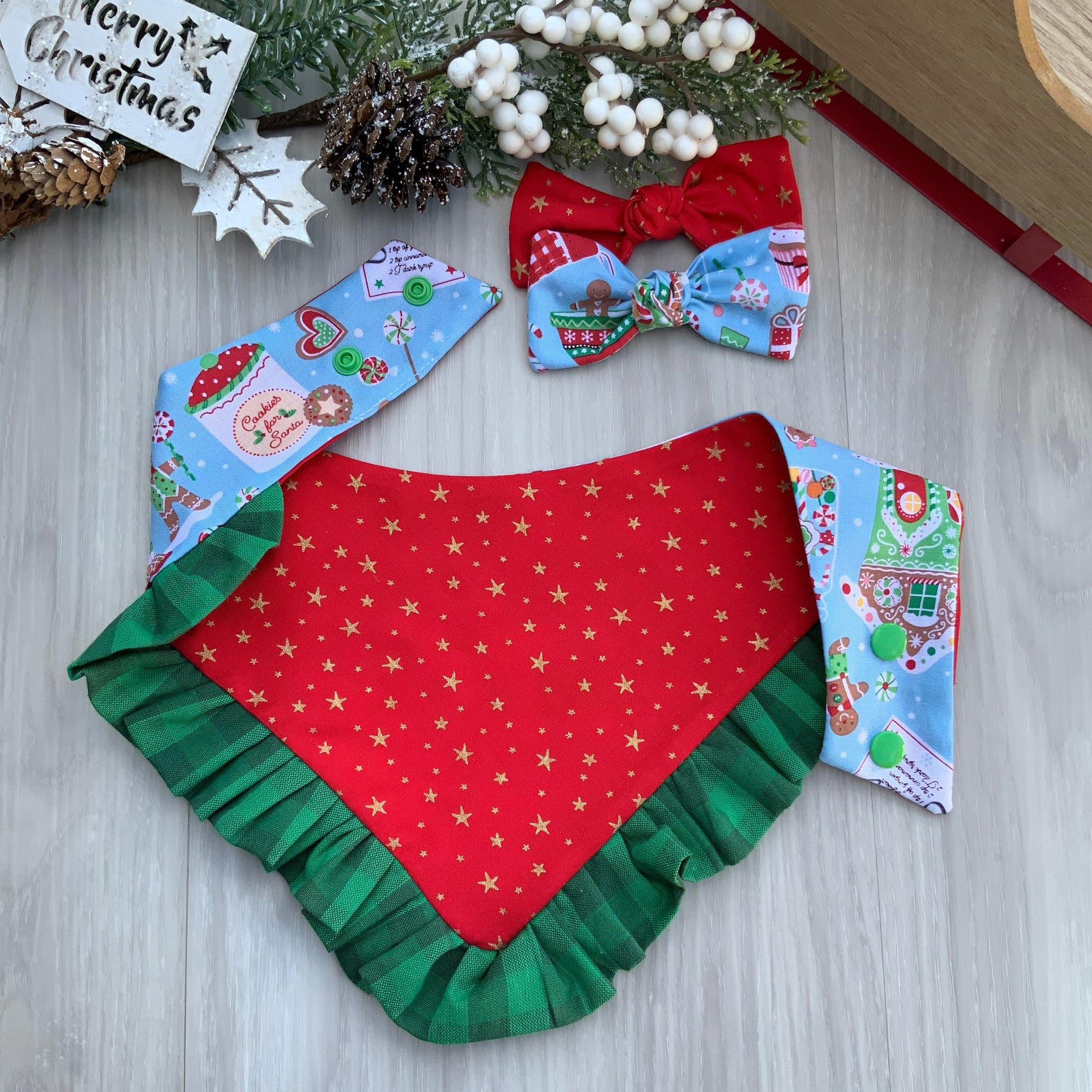 Christmas dog Bandana Ginger