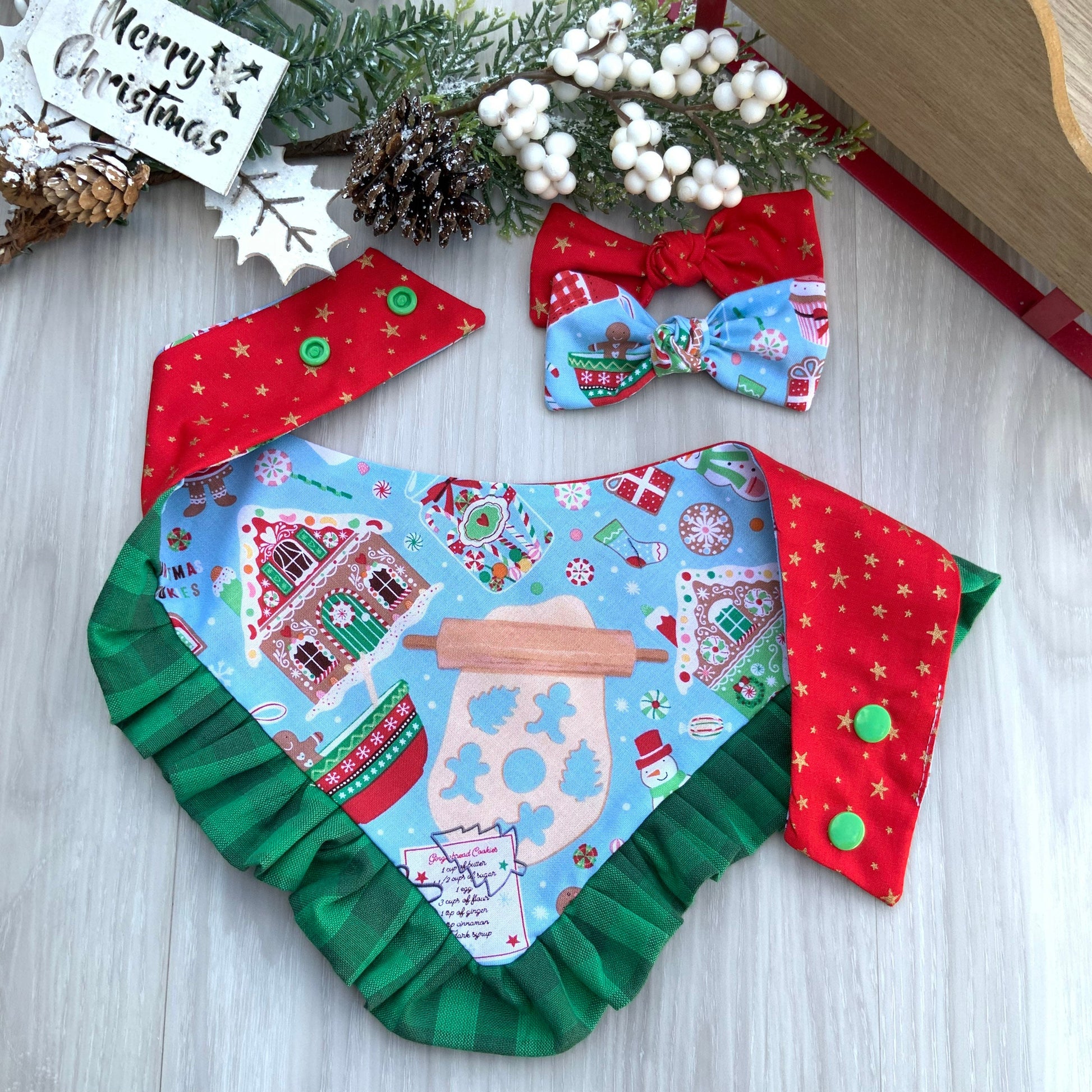 Christmas dog Bandana Ginger