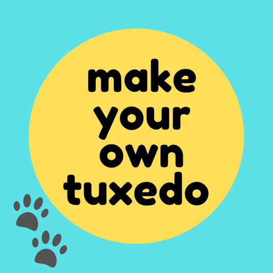 Custom Tuxedo Dog Tuxedo Bandana