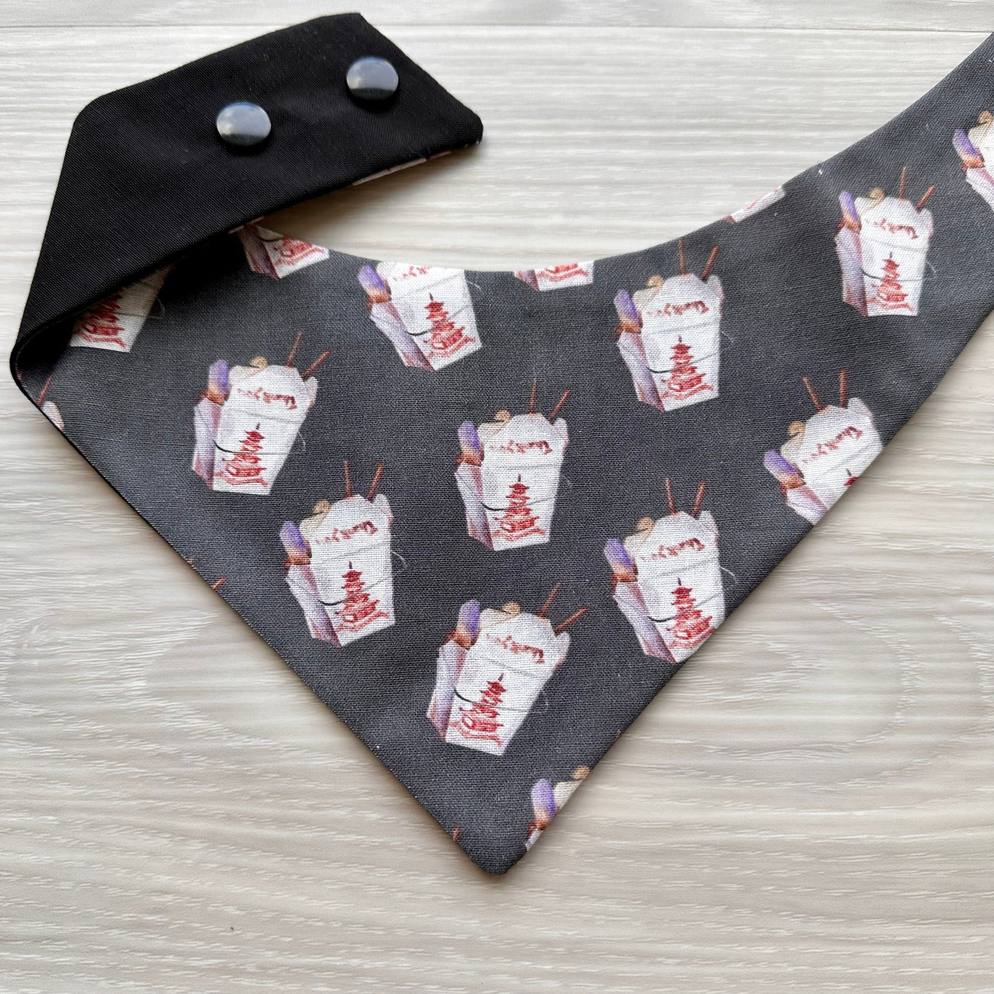 Sushi and Noodles Dog Bandana
