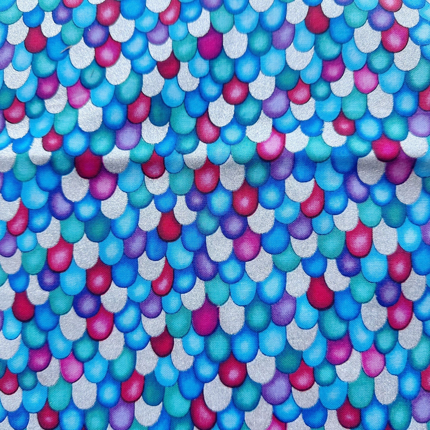 Mermaid Scales Dog Bowtie