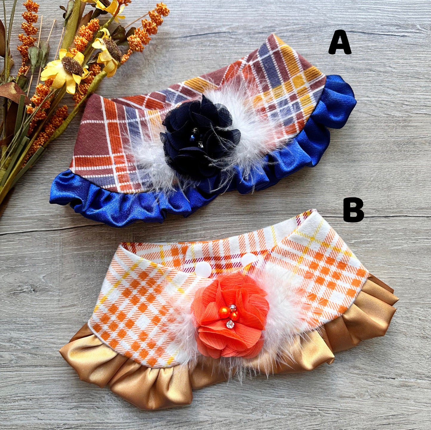 Autumn Dog Bandana, Collar Bandana