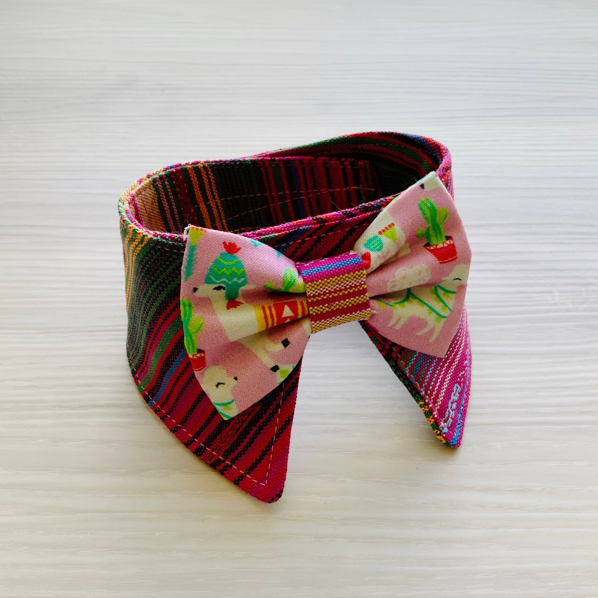 Cinco de Mayo Dog Collar Bandana, Fiesta Tuxedo