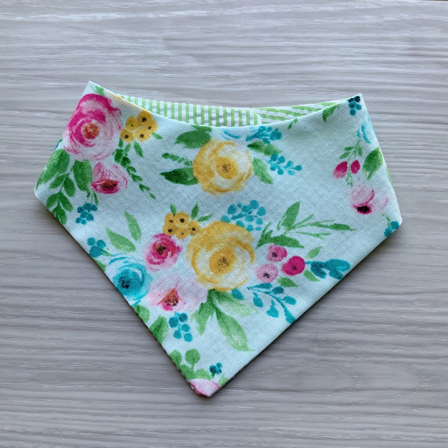 Spring Dog bandana, Snap on Bandana, Matching hair-bow, Bow and Bandana, Cute doggy Accessories