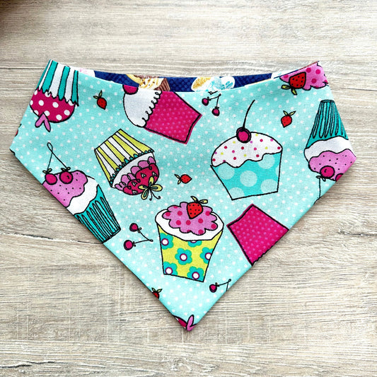 Cupcakes Dog Bandana